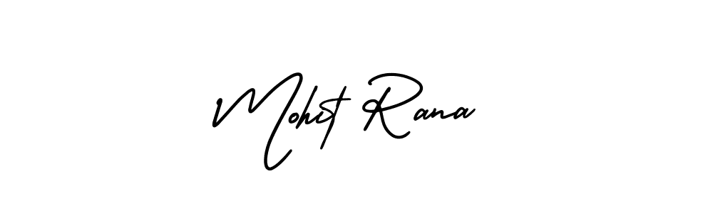 if you are searching for the best signature style for your name Mohit Rana. so please give up your signature search. here we have designed multiple signature styles  using AmerikaSignatureDemo-Regular. Mohit Rana signature style 3 images and pictures png