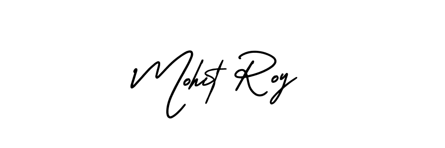 Best and Professional Signature Style for Mohit Roy. AmerikaSignatureDemo-Regular Best Signature Style Collection. Mohit Roy signature style 3 images and pictures png