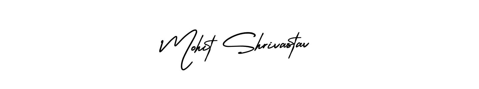 How to make Mohit Shrivastav name signature. Use AmerikaSignatureDemo-Regular style for creating short signs online. This is the latest handwritten sign. Mohit Shrivastav signature style 3 images and pictures png