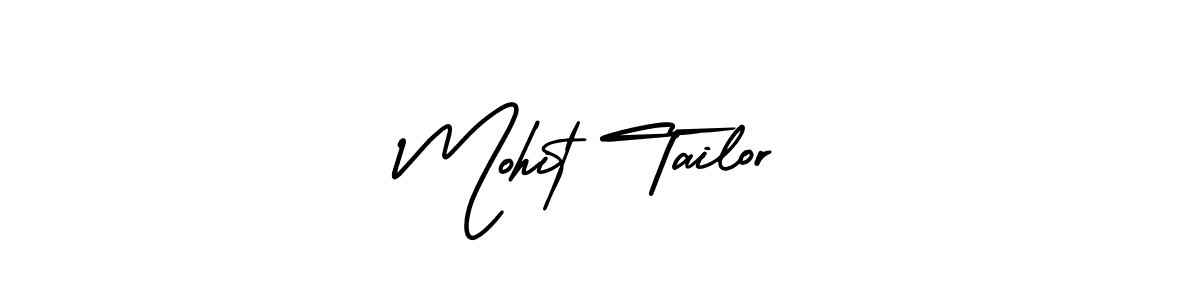 Mohit Tailor stylish signature style. Best Handwritten Sign (AmerikaSignatureDemo-Regular) for my name. Handwritten Signature Collection Ideas for my name Mohit Tailor. Mohit Tailor signature style 3 images and pictures png