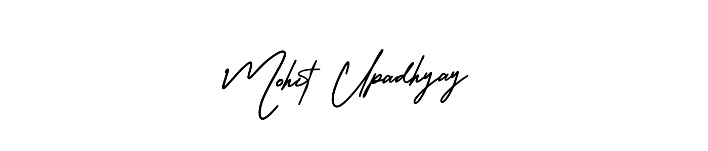 How to make Mohit Upadhyay signature? AmerikaSignatureDemo-Regular is a professional autograph style. Create handwritten signature for Mohit Upadhyay name. Mohit Upadhyay signature style 3 images and pictures png