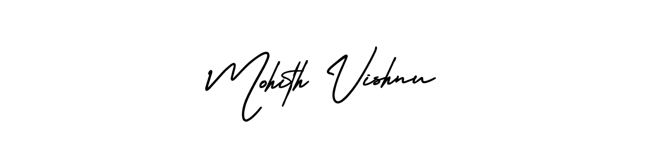 You can use this online signature creator to create a handwritten signature for the name Mohith Vishnu. This is the best online autograph maker. Mohith Vishnu signature style 3 images and pictures png