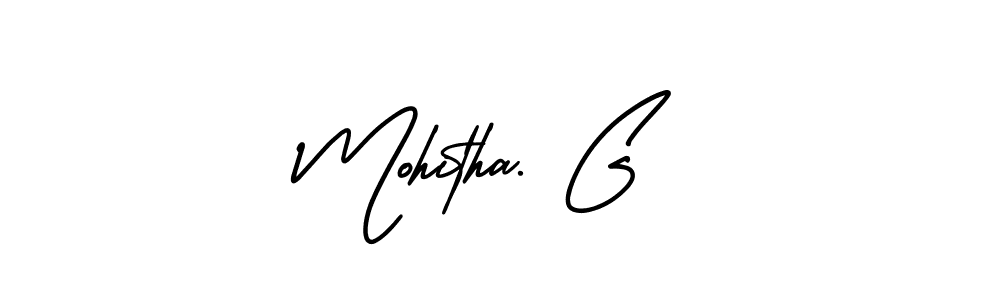 You can use this online signature creator to create a handwritten signature for the name Mohitha. G. This is the best online autograph maker. Mohitha. G signature style 3 images and pictures png