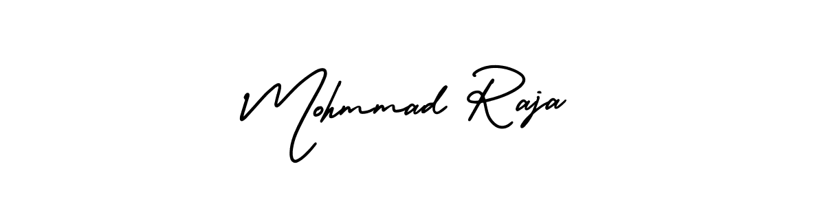 It looks lik you need a new signature style for name Mohmmad Raja. Design unique handwritten (AmerikaSignatureDemo-Regular) signature with our free signature maker in just a few clicks. Mohmmad Raja signature style 3 images and pictures png