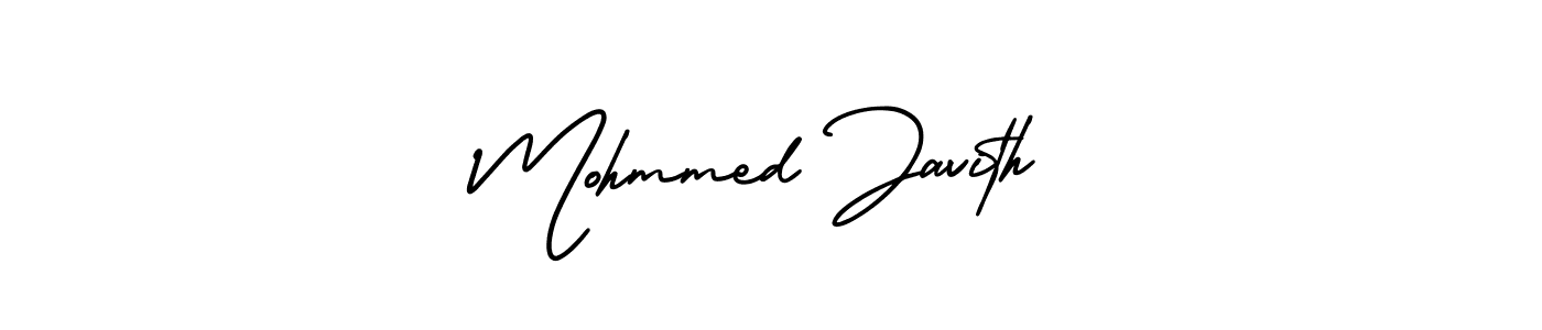 Similarly AmerikaSignatureDemo-Regular is the best handwritten signature design. Signature creator online .You can use it as an online autograph creator for name Mohmmed Javith. Mohmmed Javith signature style 3 images and pictures png