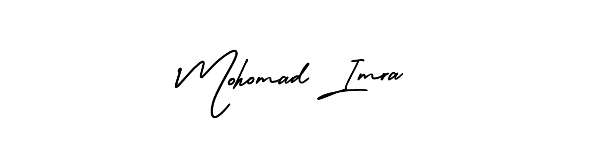 How to Draw Mohomad Imra signature style? AmerikaSignatureDemo-Regular is a latest design signature styles for name Mohomad Imra. Mohomad Imra signature style 3 images and pictures png