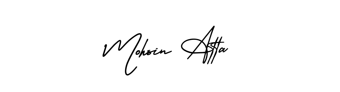 if you are searching for the best signature style for your name Mohsin Atta. so please give up your signature search. here we have designed multiple signature styles  using AmerikaSignatureDemo-Regular. Mohsin Atta signature style 3 images and pictures png