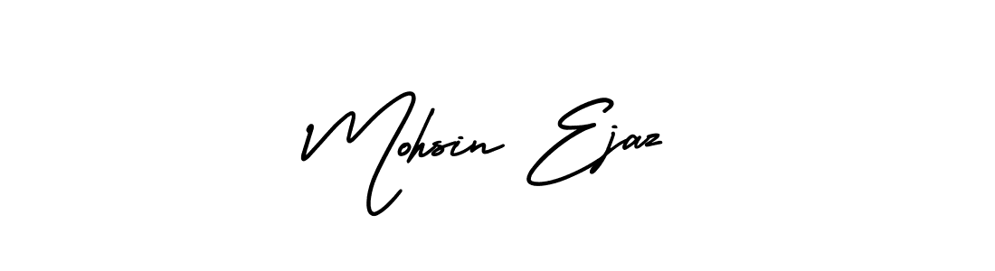 It looks lik you need a new signature style for name Mohsin Ejaz. Design unique handwritten (AmerikaSignatureDemo-Regular) signature with our free signature maker in just a few clicks. Mohsin Ejaz signature style 3 images and pictures png