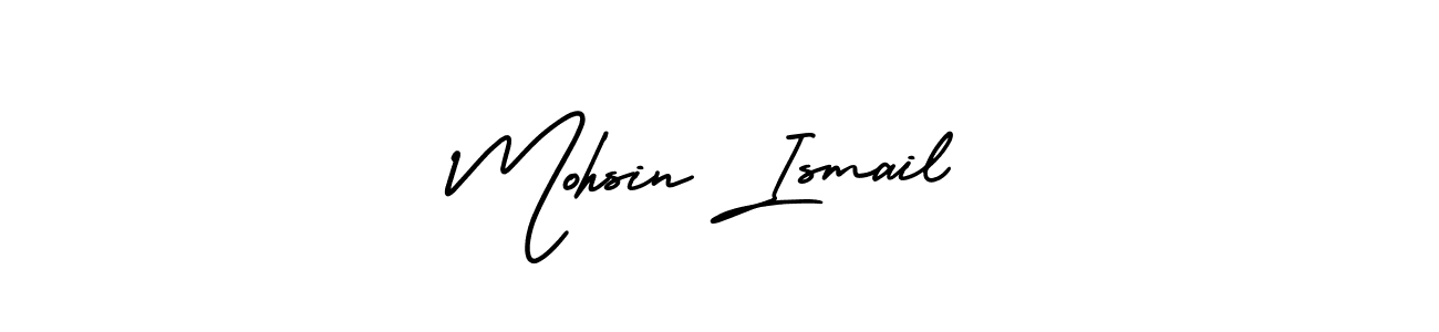 if you are searching for the best signature style for your name Mohsin Ismail. so please give up your signature search. here we have designed multiple signature styles  using AmerikaSignatureDemo-Regular. Mohsin Ismail signature style 3 images and pictures png