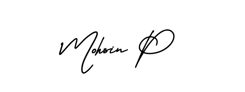 Once you've used our free online signature maker to create your best signature AmerikaSignatureDemo-Regular style, it's time to enjoy all of the benefits that Mohsin P name signing documents. Mohsin P signature style 3 images and pictures png