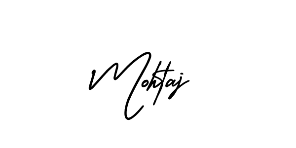 How to make Mohtaj signature? AmerikaSignatureDemo-Regular is a professional autograph style. Create handwritten signature for Mohtaj name. Mohtaj signature style 3 images and pictures png