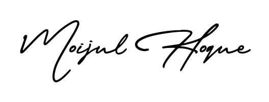 A dynamic signature style for Moijul Hoque using AmerikaSignatureDemo-Regular script. Designed to look authentic, handwritten, and professional. Moijul Hoque signature style 3 images and pictures png