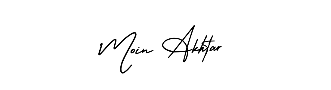 Best and Professional Signature Style for Moin Akhtar. AmerikaSignatureDemo-Regular Best Signature Style Collection. Moin Akhtar signature style 3 images and pictures png