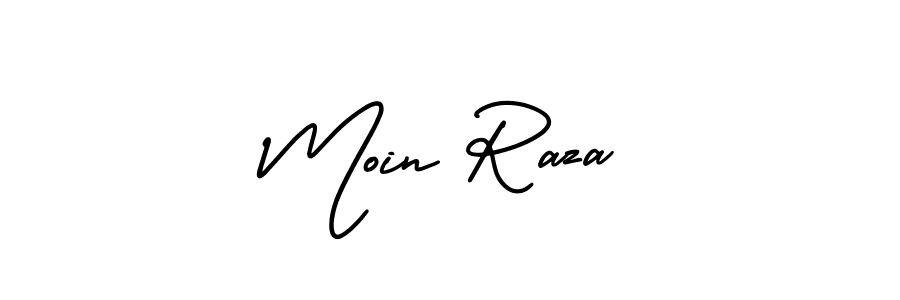 AmerikaSignatureDemo-Regular is a professional signature style that is perfect for those who want to add a touch of class to their signature. It is also a great choice for those who want to make their signature more unique. Get Moin Raza name to fancy signature for free. Moin Raza signature style 3 images and pictures png