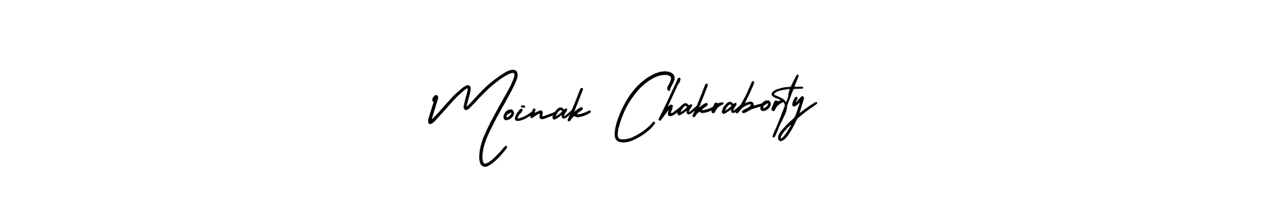 Make a short Moinak Chakraborty signature style. Manage your documents anywhere anytime using AmerikaSignatureDemo-Regular. Create and add eSignatures, submit forms, share and send files easily. Moinak Chakraborty signature style 3 images and pictures png