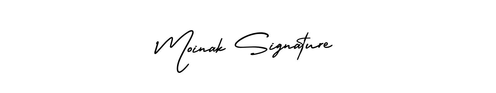 Create a beautiful signature design for name Moinak Signature. With this signature (AmerikaSignatureDemo-Regular) fonts, you can make a handwritten signature for free. Moinak Signature signature style 3 images and pictures png