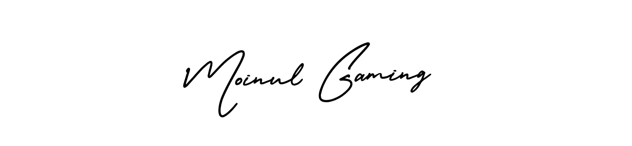 How to Draw Moinul Gaming signature style? AmerikaSignatureDemo-Regular is a latest design signature styles for name Moinul Gaming. Moinul Gaming signature style 3 images and pictures png