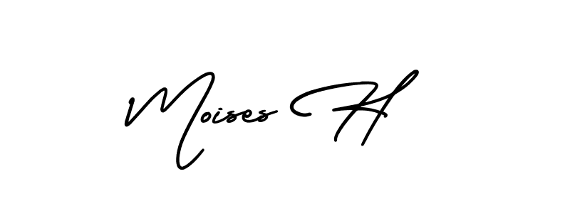 You can use this online signature creator to create a handwritten signature for the name Moises H. This is the best online autograph maker. Moises H signature style 3 images and pictures png