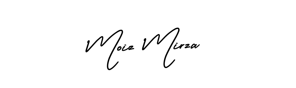 Best and Professional Signature Style for Moiz Mirza. AmerikaSignatureDemo-Regular Best Signature Style Collection. Moiz Mirza signature style 3 images and pictures png
