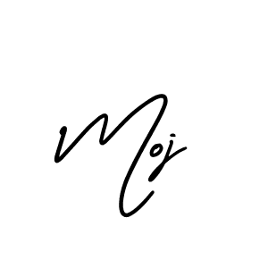 Also You can easily find your signature by using the search form. We will create Moj name handwritten signature images for you free of cost using AmerikaSignatureDemo-Regular sign style. Moj signature style 3 images and pictures png