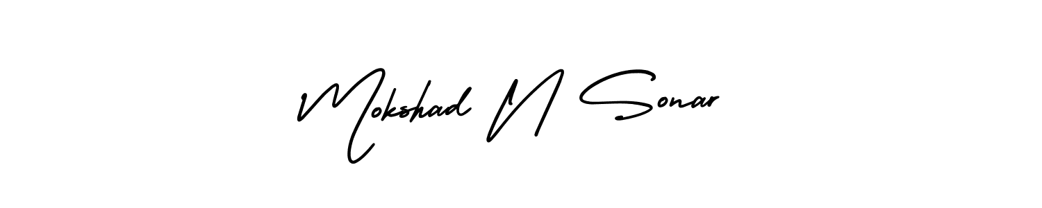 Once you've used our free online signature maker to create your best signature AmerikaSignatureDemo-Regular style, it's time to enjoy all of the benefits that Mokshad N Sonar name signing documents. Mokshad N Sonar signature style 3 images and pictures png