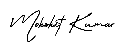 The AmerikaSignatureDemo-Regular font transforms the name Mokshit Kumar into an executive sign with sharp precision and distinguished character. Mokshit Kumar signature style 3 images and pictures png