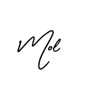 The best way (AmerikaSignatureDemo-Regular) to make a short signature is to pick only two or three words in your name. The name Mol include a total of six letters. For converting this name. Mol signature style 3 images and pictures png