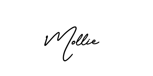 It looks lik you need a new signature style for name Mollie. Design unique handwritten (AmerikaSignatureDemo-Regular) signature with our free signature maker in just a few clicks. Mollie signature style 3 images and pictures png