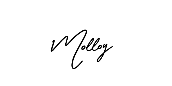 It looks lik you need a new signature style for name Molloy. Design unique handwritten (AmerikaSignatureDemo-Regular) signature with our free signature maker in just a few clicks. Molloy signature style 3 images and pictures png