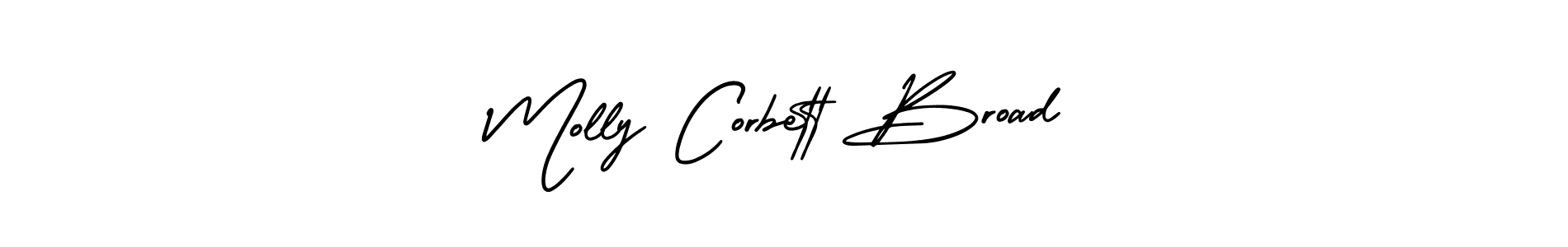 Design your own signature with our free online signature maker. With this signature software, you can create a handwritten (AmerikaSignatureDemo-Regular) signature for name Molly Corbett Broad. Molly Corbett Broad signature style 3 images and pictures png
