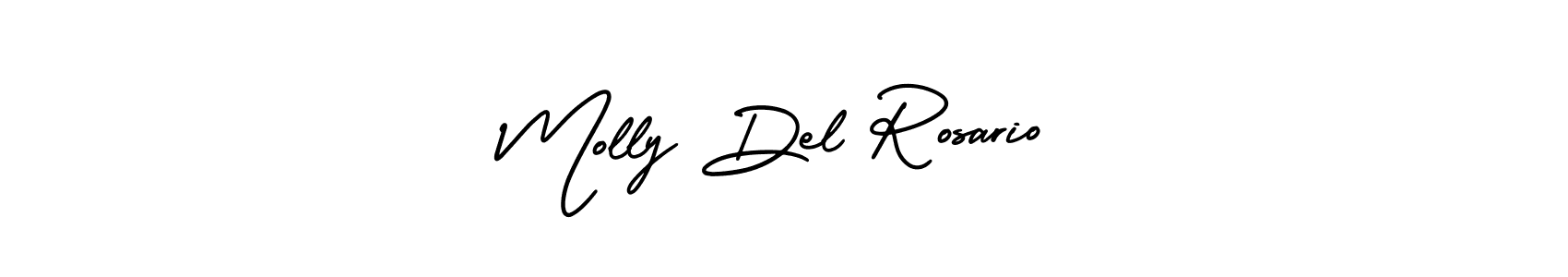 AmerikaSignatureDemo-Regular is a professional signature style that is perfect for those who want to add a touch of class to their signature. It is also a great choice for those who want to make their signature more unique. Get Molly Del Rosario name to fancy signature for free. Molly Del Rosario signature style 3 images and pictures png
