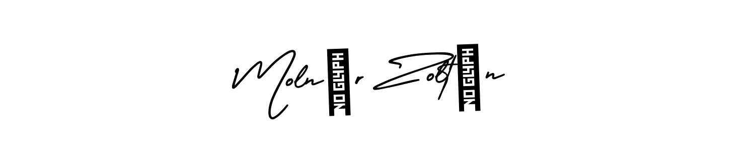 Make a beautiful signature design for name Molnár Zoltán. Use this online signature maker to create a handwritten signature for free. Molnár Zoltán signature style 3 images and pictures png