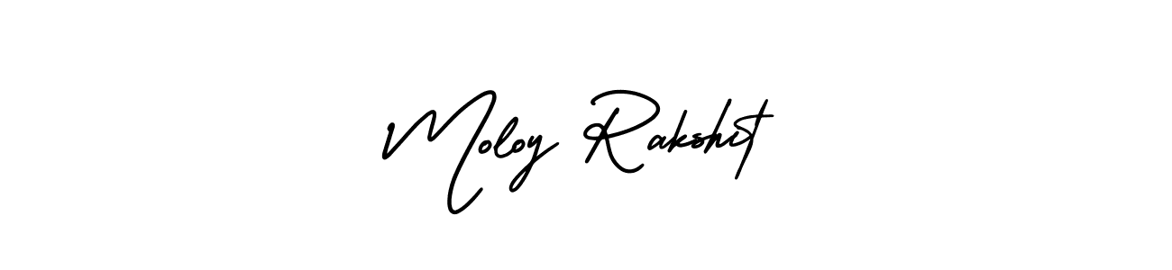 Make a beautiful signature design for name Moloy Rakshit. Use this online signature maker to create a handwritten signature for free. Moloy Rakshit signature style 3 images and pictures png