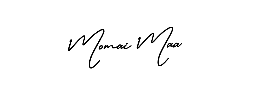 Make a beautiful signature design for name Momai Maa. Use this online signature maker to create a handwritten signature for free. Momai Maa signature style 3 images and pictures png