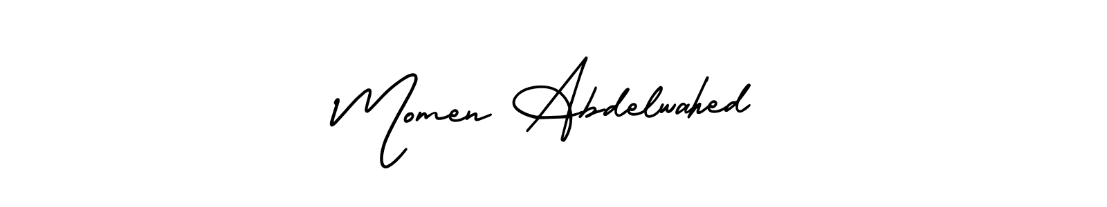 Make a beautiful signature design for name Momen Abdelwahed. Use this online signature maker to create a handwritten signature for free. Momen Abdelwahed signature style 3 images and pictures png