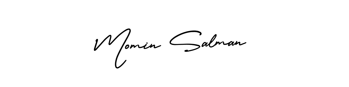 You can use this online signature creator to create a handwritten signature for the name Momin Salman. This is the best online autograph maker. Momin Salman signature style 3 images and pictures png