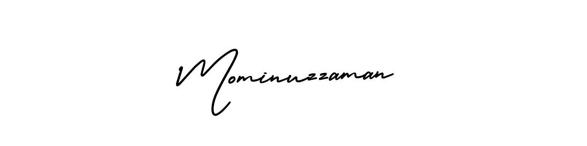Make a beautiful signature design for name Mominuzzaman. Use this online signature maker to create a handwritten signature for free. Mominuzzaman signature style 3 images and pictures png
