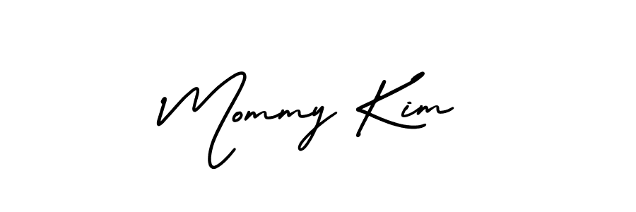 Mommy Kim stylish signature style. Best Handwritten Sign (AmerikaSignatureDemo-Regular) for my name. Handwritten Signature Collection Ideas for my name Mommy Kim. Mommy Kim signature style 3 images and pictures png