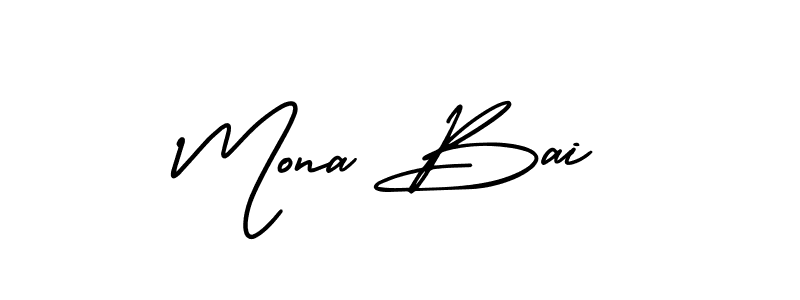 You can use this online signature creator to create a handwritten signature for the name Mona Bai. This is the best online autograph maker. Mona Bai signature style 3 images and pictures png