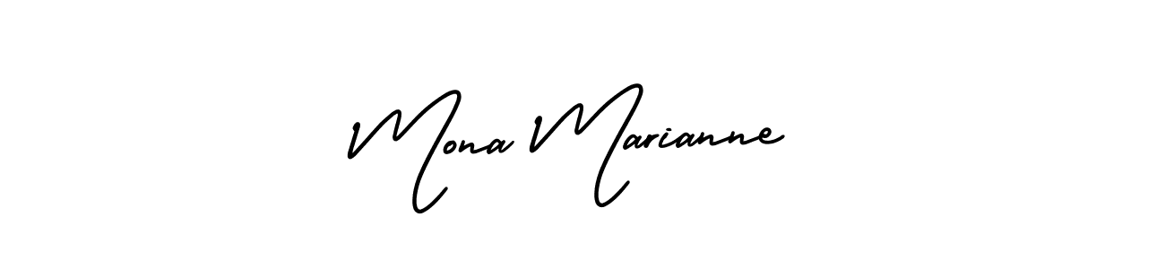 Also we have Mona Marianne name is the best signature style. Create professional handwritten signature collection using AmerikaSignatureDemo-Regular autograph style. Mona Marianne signature style 3 images and pictures png