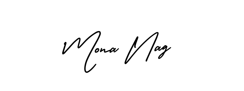 Here are the top 10 professional signature styles for the name Mona Nag. These are the best autograph styles you can use for your name. Mona Nag signature style 3 images and pictures png