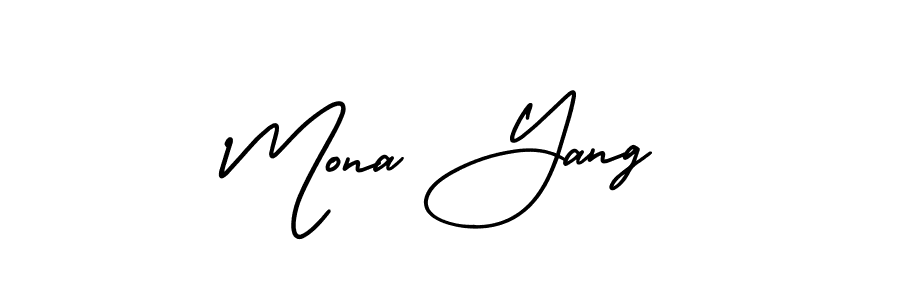 Once you've used our free online signature maker to create your best signature AmerikaSignatureDemo-Regular style, it's time to enjoy all of the benefits that Mona Yang name signing documents. Mona Yang signature style 3 images and pictures png