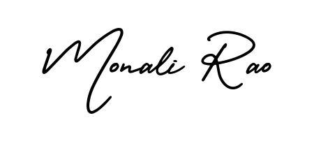 Make a short Monali Rao signature style. Manage your documents anywhere anytime using AmerikaSignatureDemo-Regular. Create and add eSignatures, submit forms, share and send files easily. Monali Rao signature style 3 images and pictures png