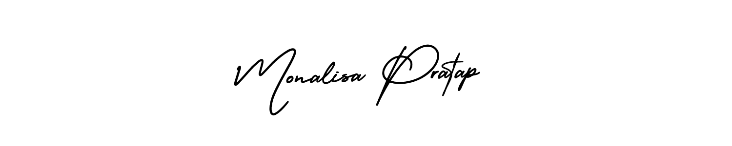 Make a beautiful signature design for name Monalisa Pratap. Use this online signature maker to create a handwritten signature for free. Monalisa Pratap signature style 3 images and pictures png