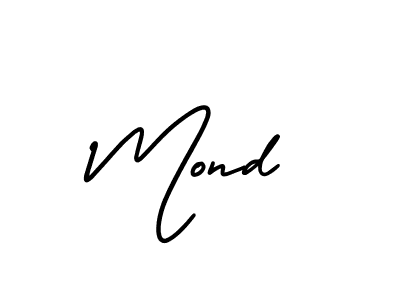 Make a beautiful signature design for name Mond. Use this online signature maker to create a handwritten signature for free. Mond signature style 3 images and pictures png