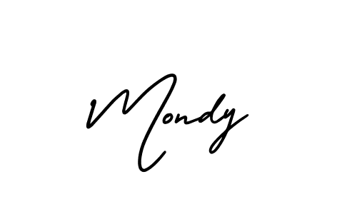 Also You can easily find your signature by using the search form. We will create Mondy name handwritten signature images for you free of cost using AmerikaSignatureDemo-Regular sign style. Mondy signature style 3 images and pictures png