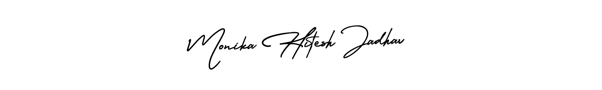 Check out images of Autograph of Monika Hitesh Jadhav name. Actor Monika Hitesh Jadhav Signature Style. AmerikaSignatureDemo-Regular is a professional sign style online. Monika Hitesh Jadhav signature style 3 images and pictures png
