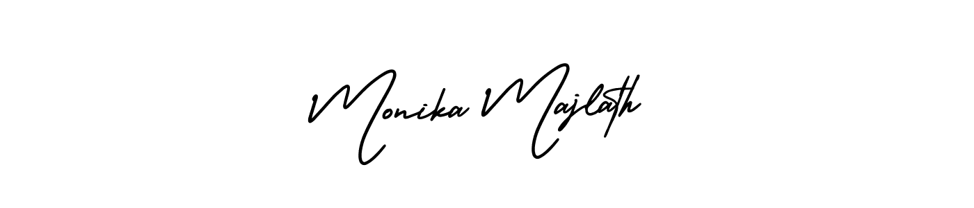 Once you've used our free online signature maker to create your best signature AmerikaSignatureDemo-Regular style, it's time to enjoy all of the benefits that Monika Majlath name signing documents. Monika Majlath signature style 3 images and pictures png