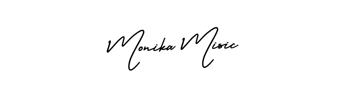 Make a beautiful signature design for name Monika Misic. Use this online signature maker to create a handwritten signature for free. Monika Misic signature style 3 images and pictures png