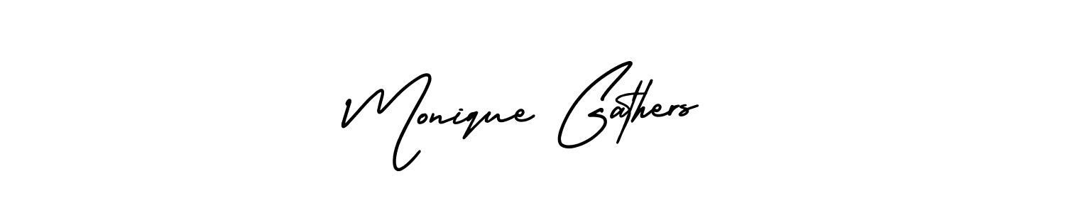 Once you've used our free online signature maker to create your best signature AmerikaSignatureDemo-Regular style, it's time to enjoy all of the benefits that Monique Gathers name signing documents. Monique Gathers signature style 3 images and pictures png